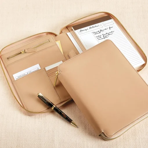 Levenger Vittoria Zip Folio Clearance
