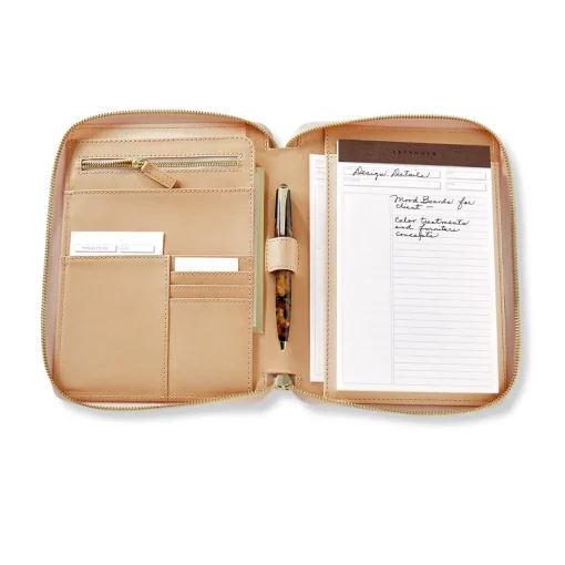 Levenger Vittoria Zip Folio Clearance