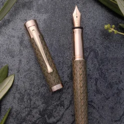 Levenger Waldmann Olea Fountain Pen New