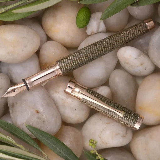Levenger Waldmann Olea Fountain Pen New