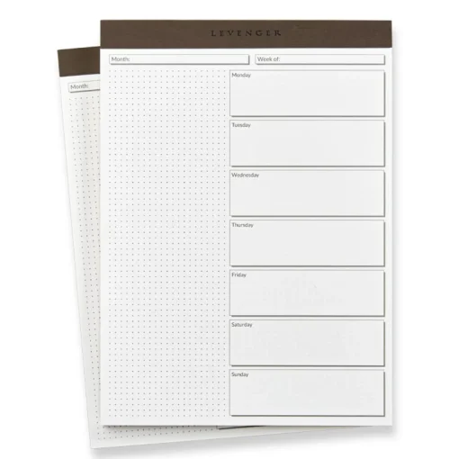 Levenger Weekly Scheduler Freeleaf Pad (Set of 2) Outlet