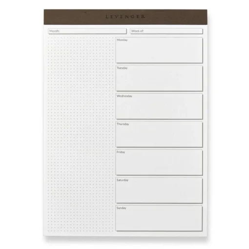 Levenger Weekly Scheduler Freeleaf Pad (Set of 2) Outlet